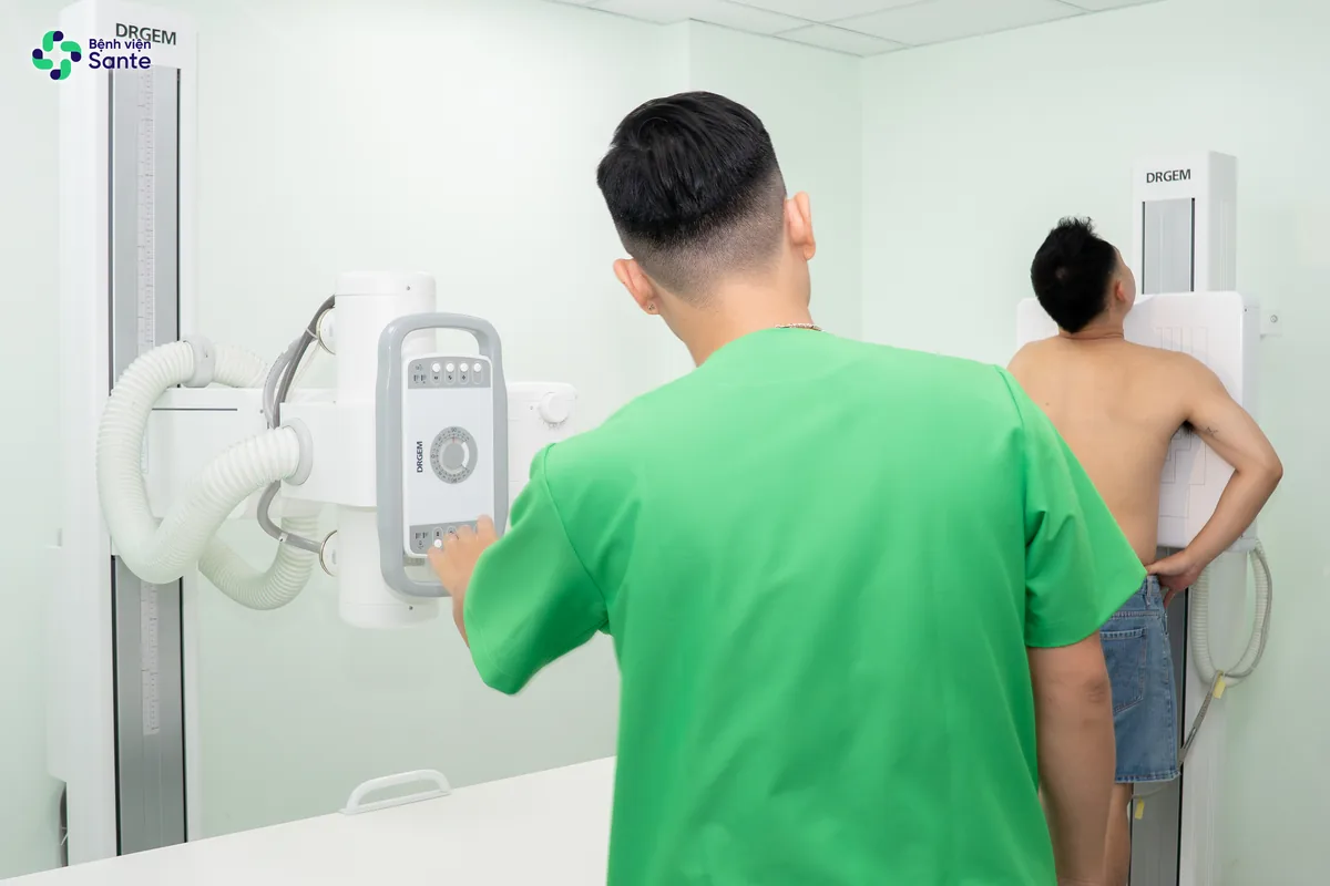 DRGEM digital radiography X-ray system at SANTE International Hospital
